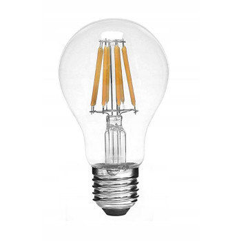 Żarówka LED Filament E27 ozdobna 8W barwa biała zimna Edison 71 – Decorativi