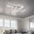 Nowatorska lampa do salonu sufitowa LED 80W z pilotem 657 - Decorativi