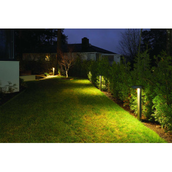 Lampa stojąca słupek ogrodowy ASKER LED 1311GR - Norlys