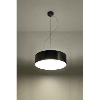Lampa wisząca nowoczesna ARENA 35 czarna SL.0115 - Sollux