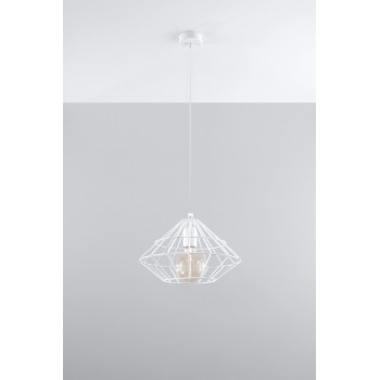Lampa loft wisząca UMBERTO biała SL.0293 - Sollux