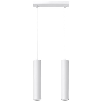 Lampa wisząca nowoczesna LAGOS 2 biały SL.0324 - Sollux