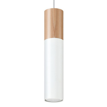 Lampa wisząca nowoczesna PABLO biała SL.0628 - Sollux