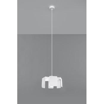Lampa wisząca nowoczesna TULIP biały SL.0666 - Sollux