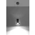 Lampa wisząca nowoczesna ORBIS 1 szary SL.0052 - Sollux