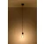 Lampa wisząca EDISON fioletowa SL.0156 - Sollux