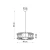 Lampa loft wisząca SALERNO czarna SL.0300 - Sollux