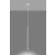 Lampa wisząca nowoczesna PASTELO 1 biała SL.0465 - Sollux
