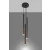 Lampa nad stół wisząca nowoczesna MOZAICA 3P czarny/miedź SL.0890 - Sollux