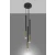 Lampa nad stół wisząca nowoczesna MOZAICA 3P czarny/złoto SL.0893 - Sollux