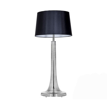 Lampa stołowa Lozanna Transparent Black L214282229 - 4Concepts