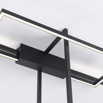 Lampa sufitowa Frame 3D 4000K 1xLED czarna LP-980/3D4 BK - Light Prestige