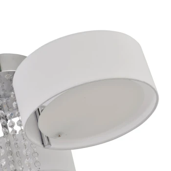 Plafon Gambela 3xE27 + LED biała LP-991/3C WH - Light Prestige