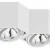Oprawa sufitowa ESPRESSO 1218 nowoczesna biała 3xG9 - Argon