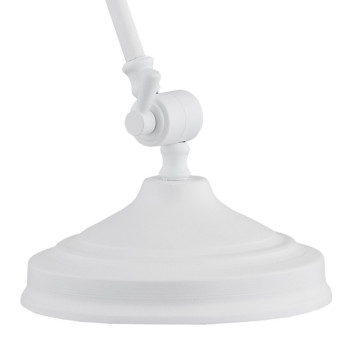 Lampa stołowa EUFRAT 3194 retro biała - Argon