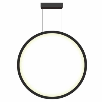 Lampa wisząca Mirror duża 1xLED czarna LP-999/1P L BK - Light Prestige