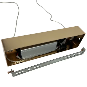 Lampa wisząca Mirror mała 1xLED złota LP-999/1P S GD - Light Prestige