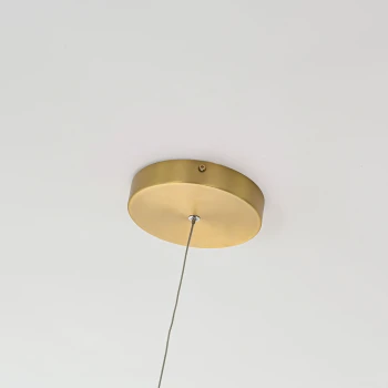 Lampa wisząca Midway mała 1xLED złota LP-033/1P S GD - Light Prestige
