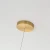 Lampa wisząca Midway mała 1xLED złota LP-033/1P S GD - Light Prestige