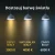 Lampa sufitowa Ibros duża CCT 1xLED czarna IP44 LP-7001/1C BK-93 24 CCT - Light Prestige
