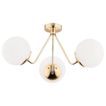 Lampa sufitowa loft TOMAR 1481 elegancki złoty Plafon loft - Argon