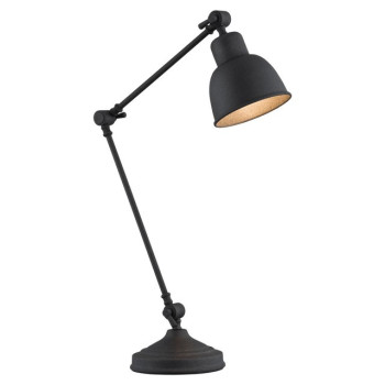 Lampa stołowa EUFRAT 3197 loftowa czarna - Argon