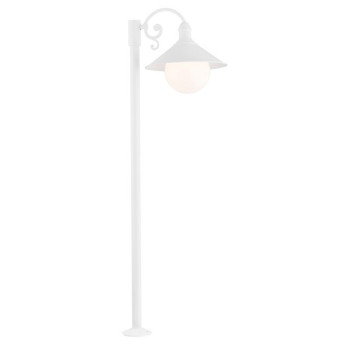 Lampa stojąca ERBA BIS 3295 ogrodowa loftowa biała - Argon