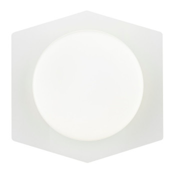 Kinkiet nowoczesny CELIA 4249 mleczne szkło biały - Argon