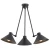 Lampa nad stół loft wisząca ALTEA 1452 czarna regulowana – Argon
