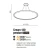 Lampa wisząca RING Cream SMART 120 AZ3537- AZzardo