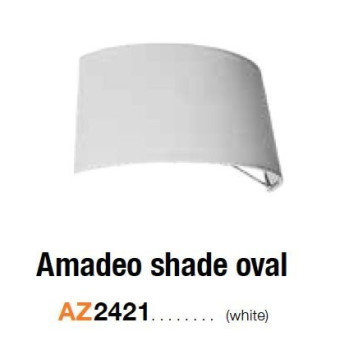 Abażur AMADEO OVAL biały AZ2421 - Azzardo