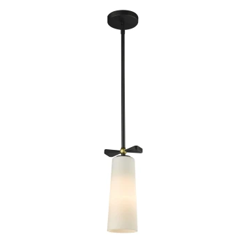 Lampa loft wisząca BOW czarna P01121BK - Cosmo Light