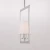 Lampa Hampton wisząca LONDON chrom P01007CH-WH - Cosmo Light