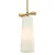 Lampa loft wisząca BOW mosiądz P01138BR - Cosmo Light