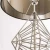 Lampa stołowa CARACAS T01960CH – Cosmo Light