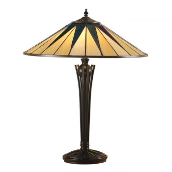 Lampa stołowa TIFFANY DARK - 64045 - INTERIORS 1900