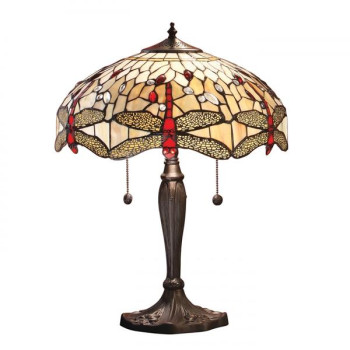 Lampa stołowa TIFFANY DRAGONFLY - 64085 - INTERIORS 1900