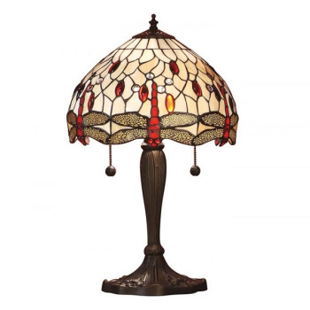 Lampa stołowa TIFFANY DRAGONFLY - 64086 - INTERIORS 1900
