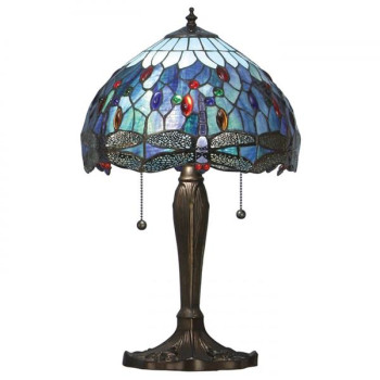 Lampa stołowa TIFFANY DRAGONFLY - 64090 - INTERIORS 1900