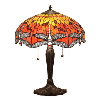 Lampa stołowa TIFFANY DRAGONFLY - 64093 - INTERIORS 1900