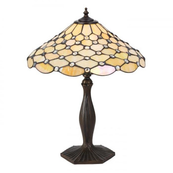 Lampa stołowa TIFFANY PEARL - 64301 - INTERIORS 1900