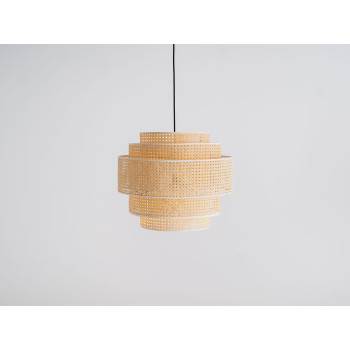 Lampa drewniana wisząca FLETE MIX 50x40 LP053FLETEMIX-5040 - Customform
