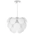 Lampa stylowa sufitowa designerska CLIO 6736/3 8C WHITE GL - Elem