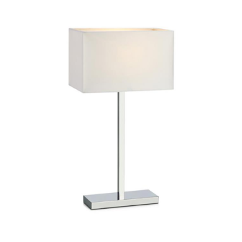 Lampa stołowa SAVOY Chrom/biały 106305 - Markslojd