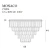 Plafon kryształowy MONACO C0206 - MaxLight