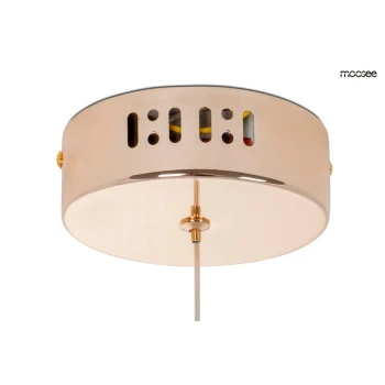 Lampa wisząca MOOSEE LIBRA 90 IN biała / złota MSE010100222 - King Home