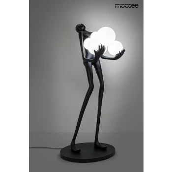 Lampa podłogowa MOOSEE MSE010100326 HUMAN czarna - King Home
