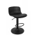 Krzesło barowe STOR TAP regulowane czarne KH010100941 - King Home