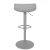Krzesło barowe SNAP BAR regulowane szare KH010100945 - King Home
