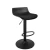Krzesło barowe SNAP BAR TAP regulowane czarne KH010100947 - King Home